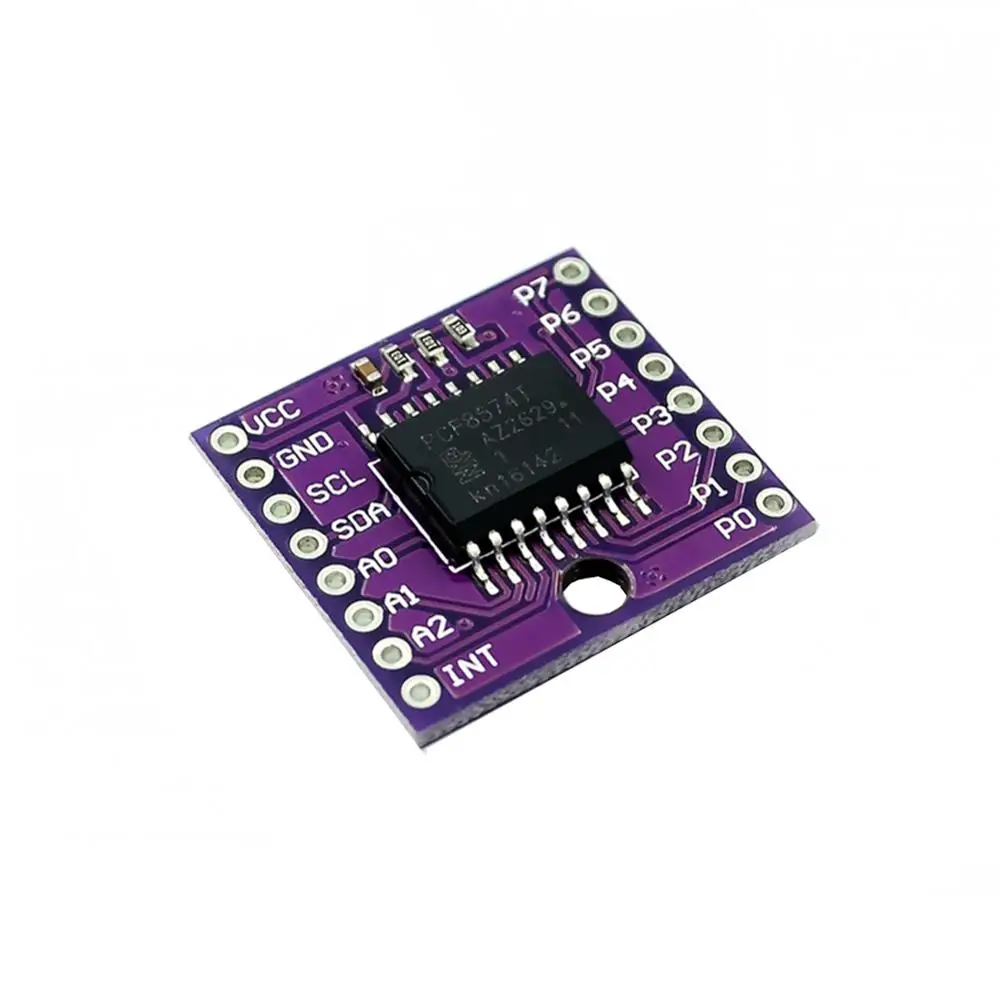 10 шт./лот PCF8574T I2C bus 8-битный пульт дистанционного ввода/вывода модуль расширения