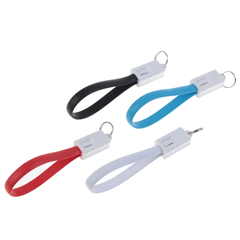 Кабель-брелок для зарядки и синхронизации данных Lightning iphone 6s Type-C Micro USB C короткий