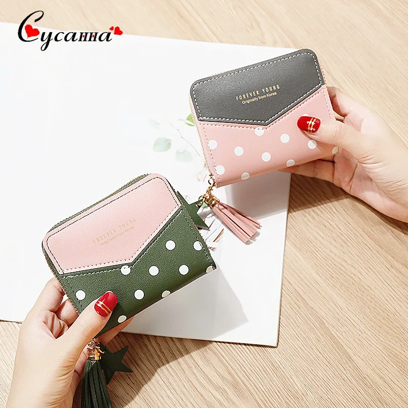 Маленький женский кошелек роскошный бренд знаменитые Мини женские кошельки