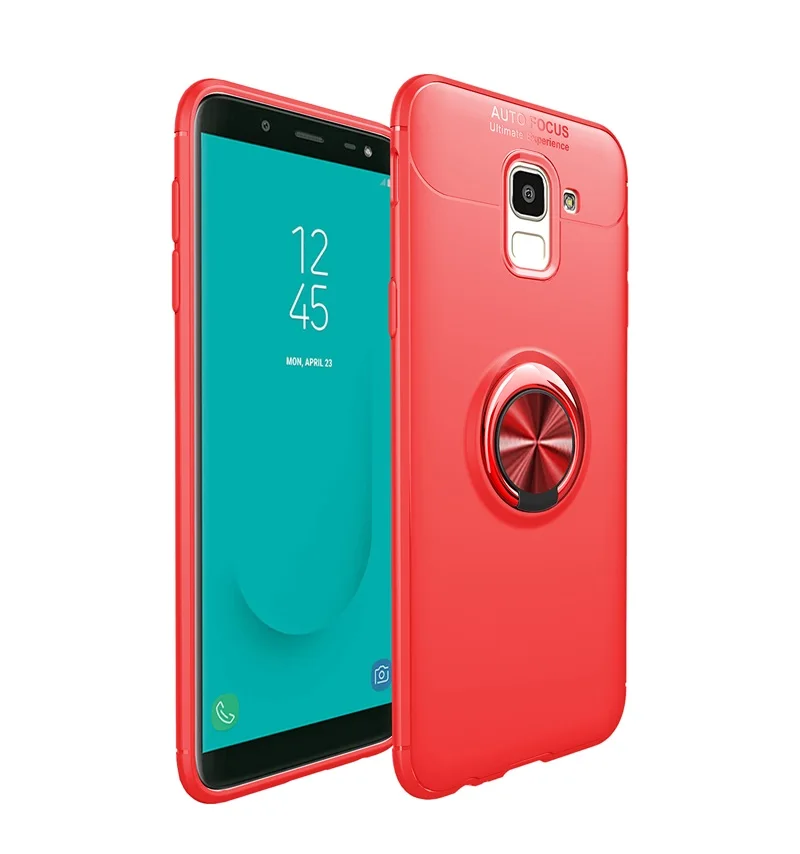 Чехол J6 для samsung Galaxy J6 Prime чехол Роскошный противоударный бампер Защита для samsung J6 Plus задняя оболочка