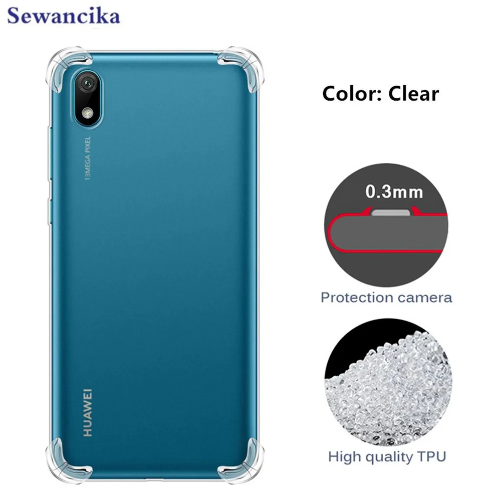 Чехол для телефона huawei Y5 -2019 -5 71 &quot мягкий прозрачный чехол из ТПУ задняя | Бамперы -4000207916196