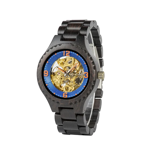 L-S29-1 Uhren herren BOBOBIRD механические часы мужские роскошные деревянные наручные часы pagani Дизайн часы с коробкой доступен дропшиппинг L-S29 - Цвет: L-S29-1