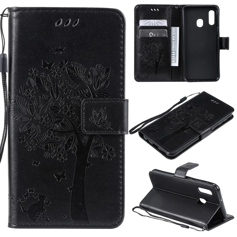 Кожаный чехол для samsung Galaxy A50 чехол для samsung A30 A10 A20E A20 A40 A60 A70 coque M10 M20 M30 чехол-портмоне с откидной крышкой чехол-держатель для телефона