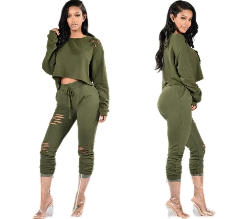 

Hood top 2021 New Design Fashion Hot Sale Suit Set Women Tracksuit Two-piece Style Outfit Sweatshirt Sport Wear