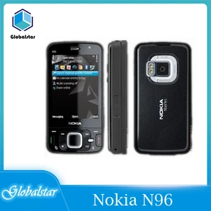 nokia n96 refurbished original nokia n96 phone gsm 3g 16gb internal memory wifi gps 5mp1 year warranty refurbished free global shipping