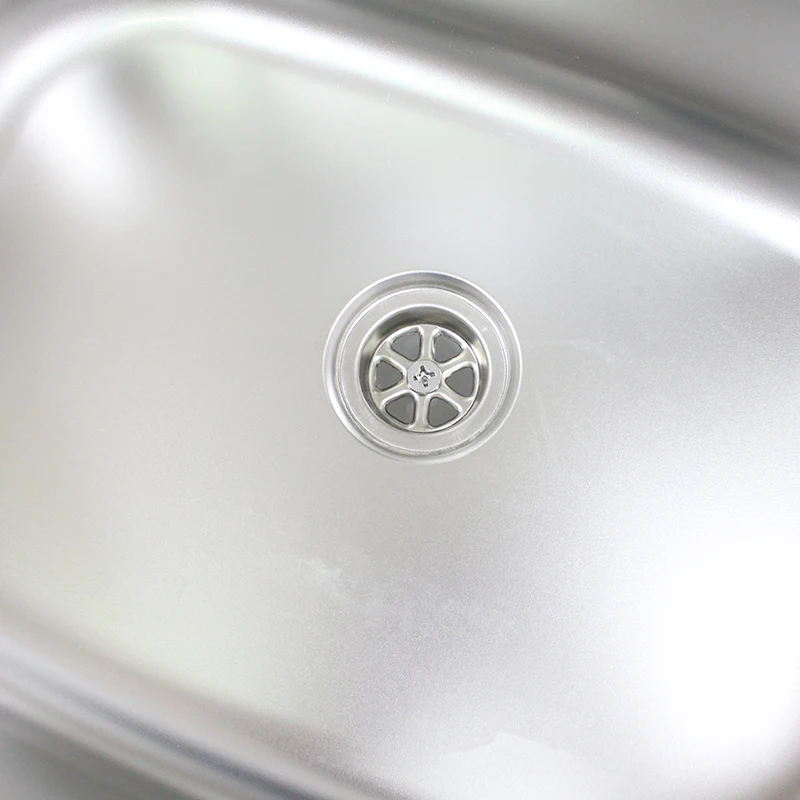 

Boat Sink RV Caravan Stainless Steel Hand Square Wash Basin Sink with Tempered Glass Lid