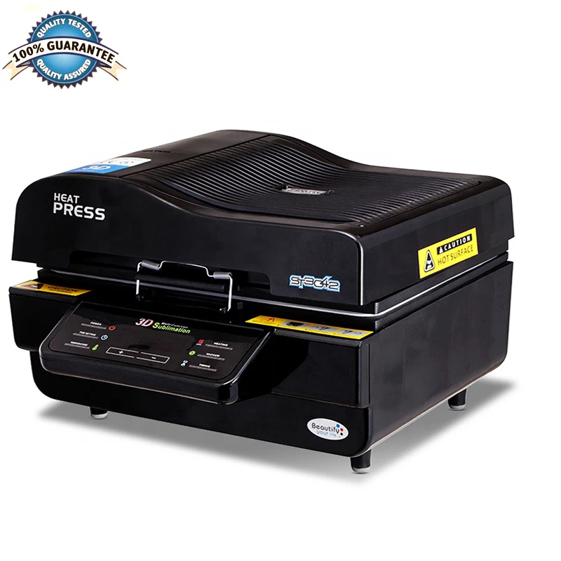 3D вакуумный пресс термопресс принтер сублимационный для чехлов кружек тарелок