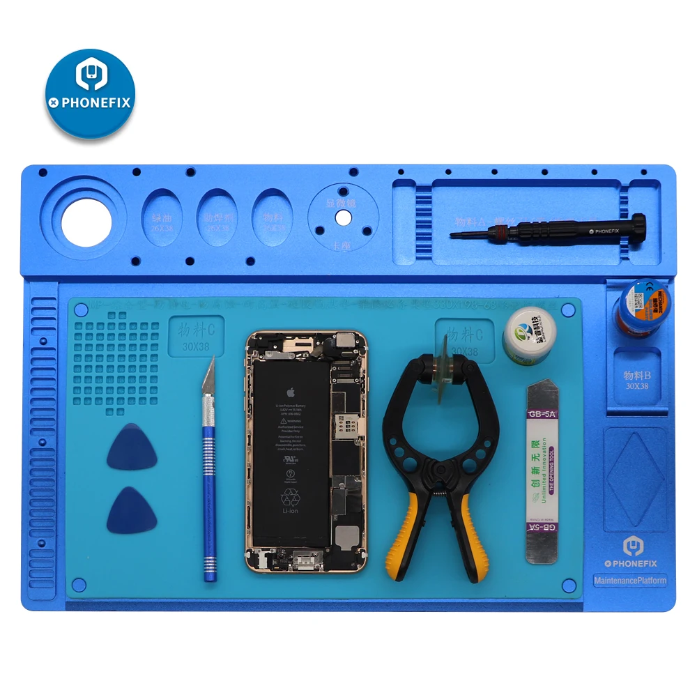 Многофункциональный подкладка из алюминиевого сплава BGA паяльная станция Ремонт