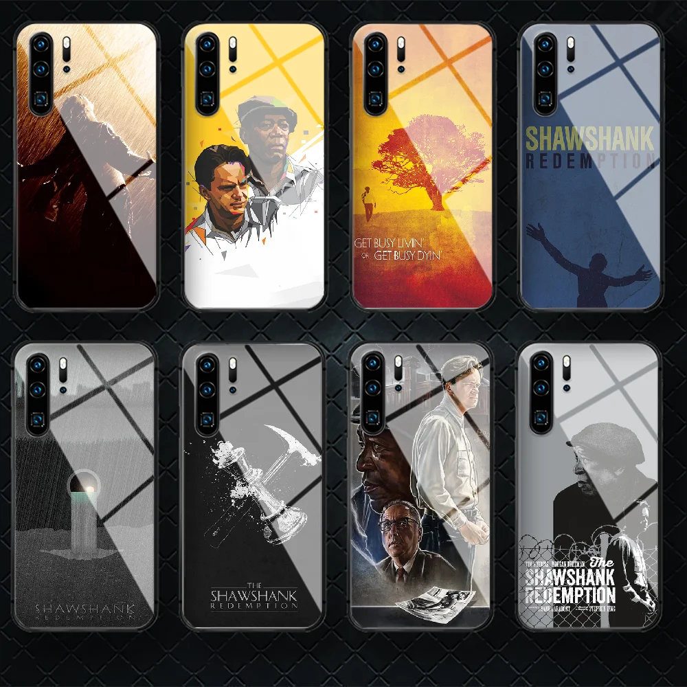 

Shawshank Redemption Tempered Glass Phone Case Cover For Huawei Honor Mate P 7 8 9 10 20 30 40 A X I Pro Lite Smart 2019 Pretty