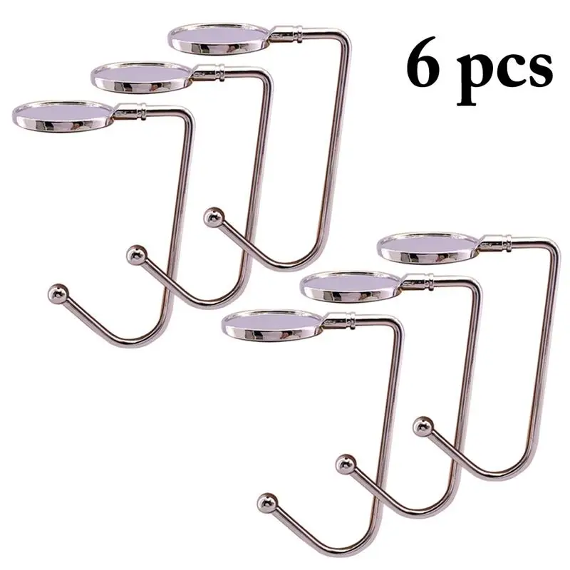 

6 шт. креативная вешалка для сумки из цинкового сплава, новинка, модный кошелек, держатель для сумочки, кухонный милый держатель для украшени...