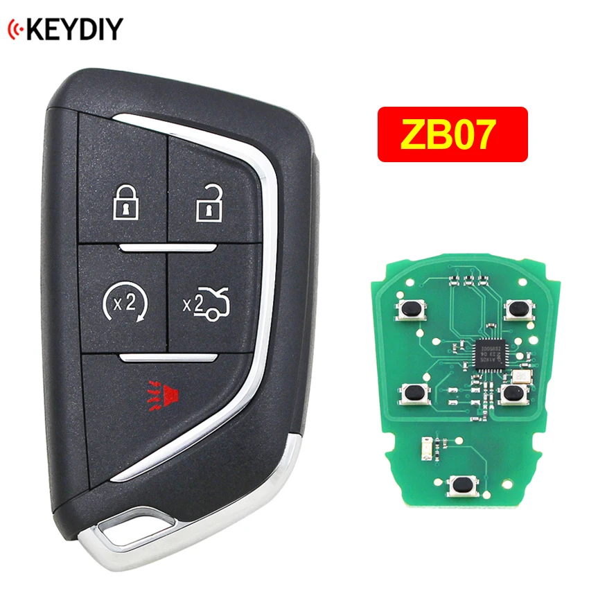 KEYDIY 5 кнопок Универсальный KD умный ключ ZB07 Автомобильный Удаленная Замена для X2