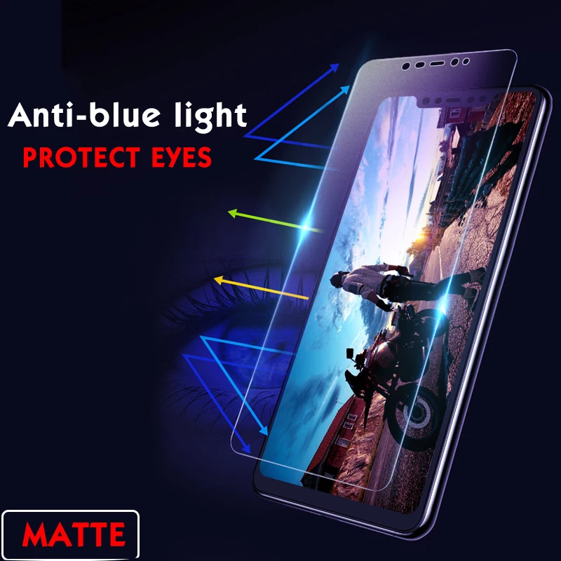 Закаленное стекло с защитой от синего света для Xiaomi Mi 8 lite SE 9 Защитная пленка