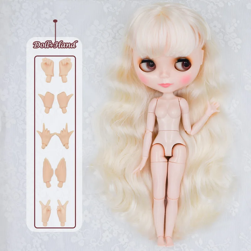 HNBL12 Neo Blyth кукла NBL на заказ блестящее лицо, 1/6 BJD шарнирная кукла Ob24 кукла Blyth для девочки, игрушки для детей NBL 04 - Цвет: HNBL12