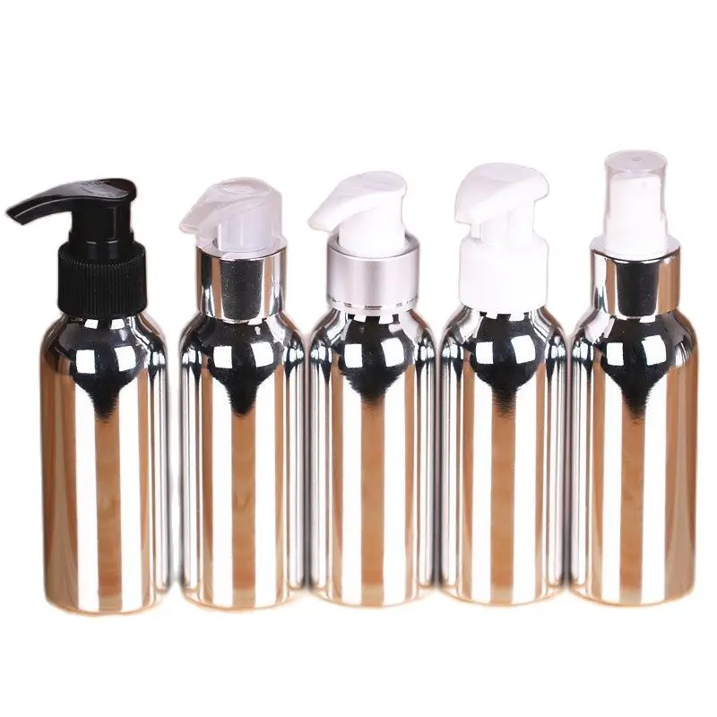 Суперклассная портативная Косметическая алюминиевая многоразовая бутылка 100ML2 0