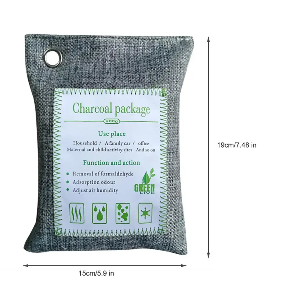 Пакет с активированным углем для удаления запаха и формальдегида освежитель