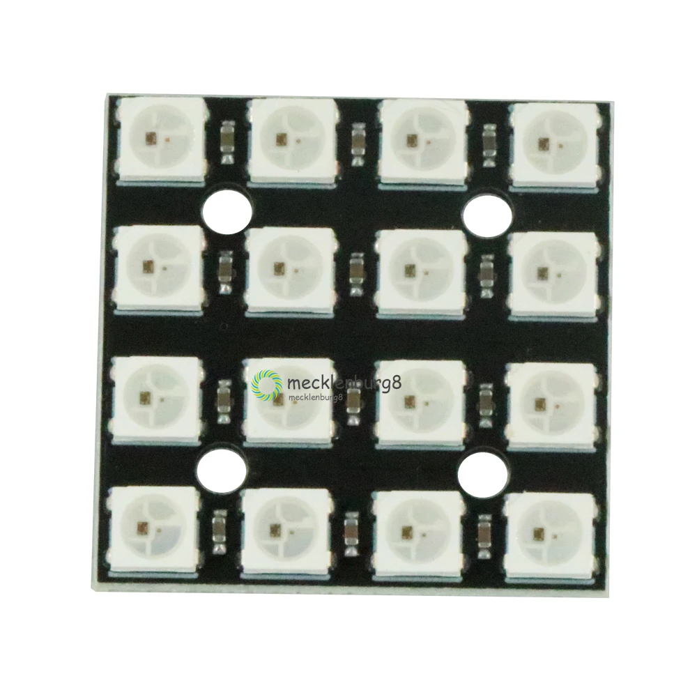 

16 бит RGB 4x светодиодный LED WS2812B 5050 RGB LED + встроенные драйверы для Arduino