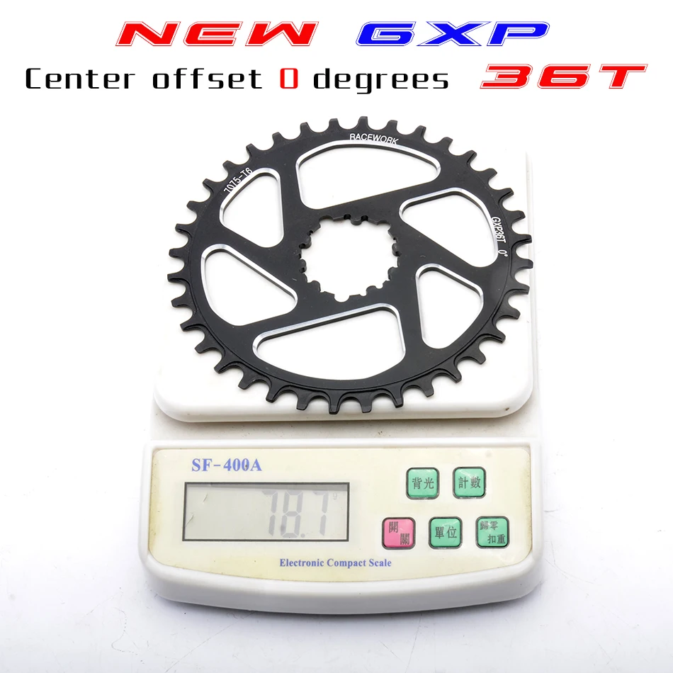 Бесплатно deliv RACEWORK Fahrrad кеттенблат 32 34 36 38t Engen Breite Fahrrad кеттенблат мех GXP XX1 XO CNC AL7075 KurbelFahrrad