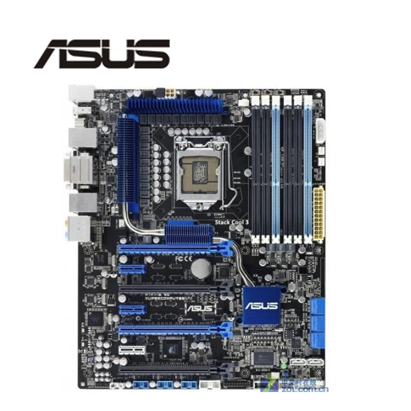 Для ASUS P6T7 WS SuperComputer используется оригинальная материнская плата LGA 1366 DDR3 X58 X58M