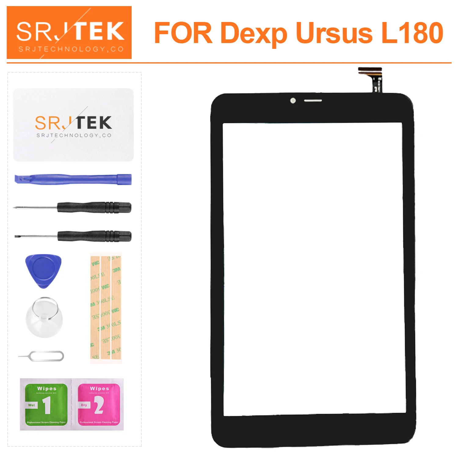 Дисплей для Dexp Ursus L180 планшетный ПК Внешний емкостный сенсорный Экран Панель