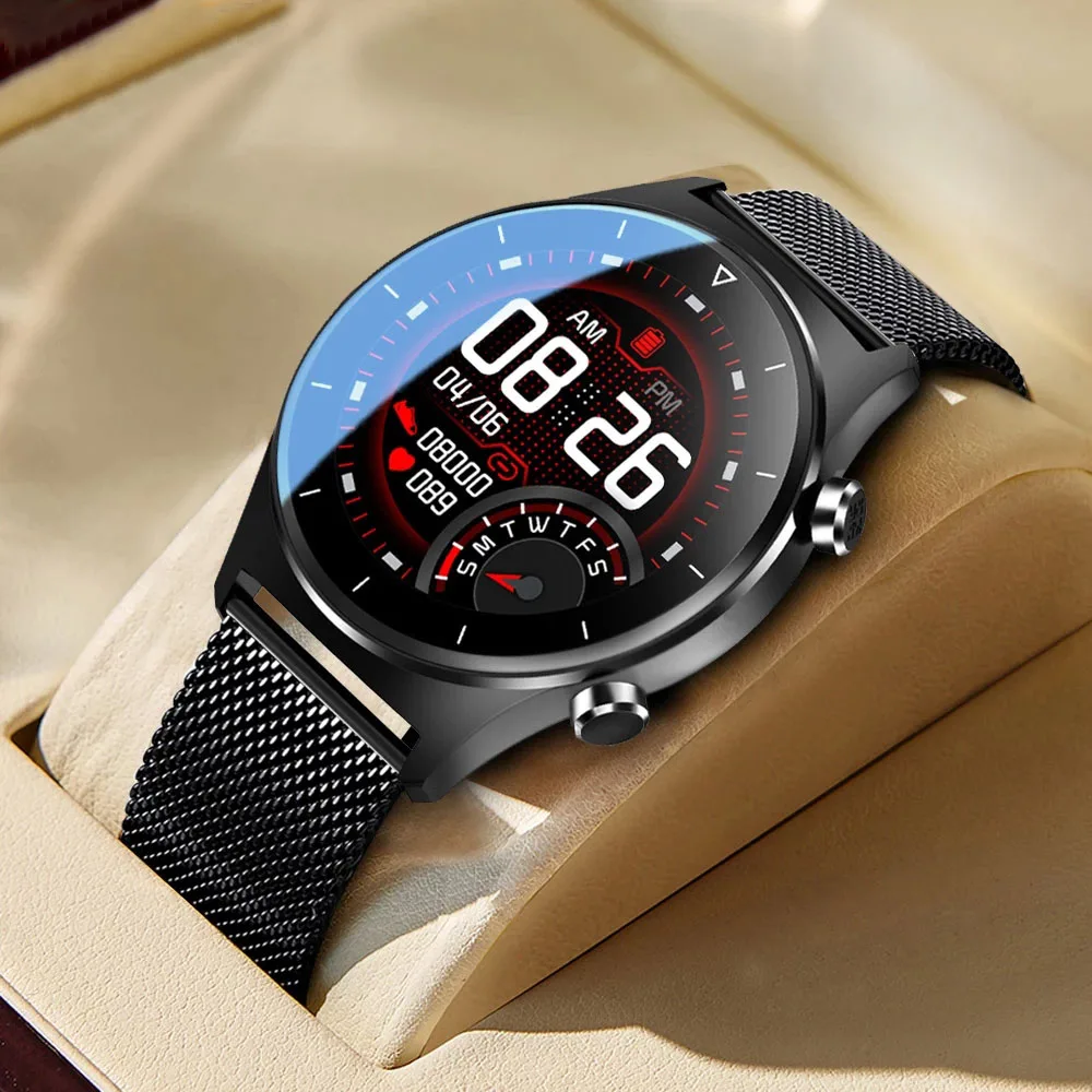 

2021 New IP68 Waterproof Smart Watch Men Women Full Touch Screen Custom Face Multi-Mode Sports Fashion SmartWatch For Androd IOS