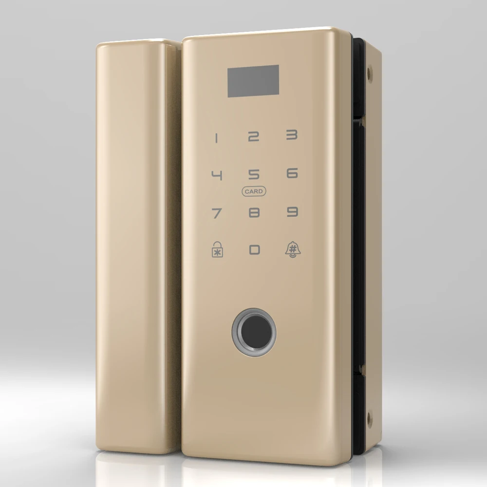 Дверной замок со сканером отпечатков пальцев Bluetooth Wi Fi Поддержка приложения для