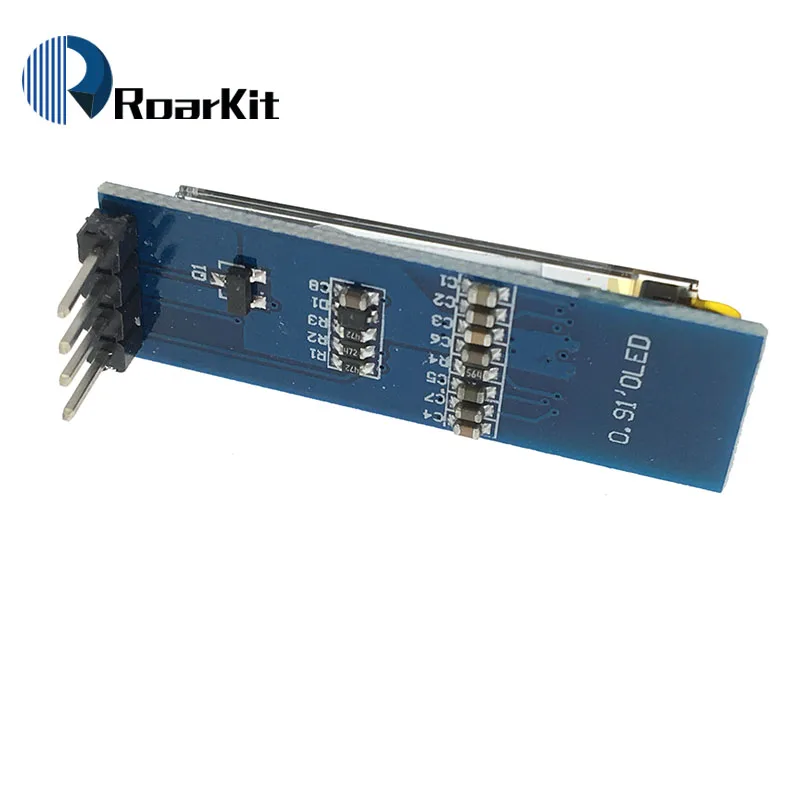 Светодиодный ЖК светодиодный дисплей 0 91 дюйма 12832 белый и синий цвета 128X32 O модуль