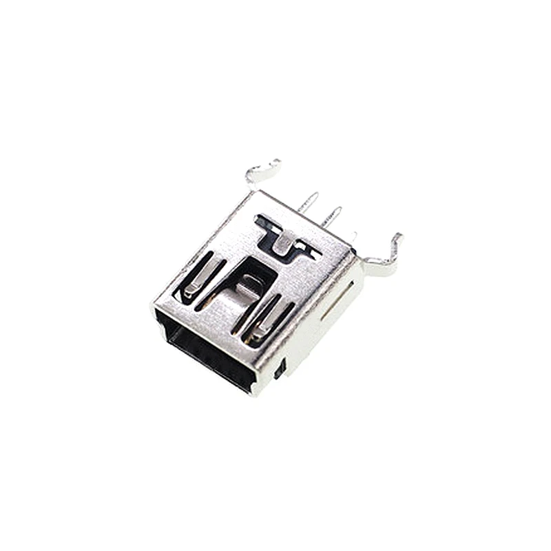 10 шт. мини-USB разъем SMD T-type женский порт прямой ножной изгиб 2 4 позиционирования