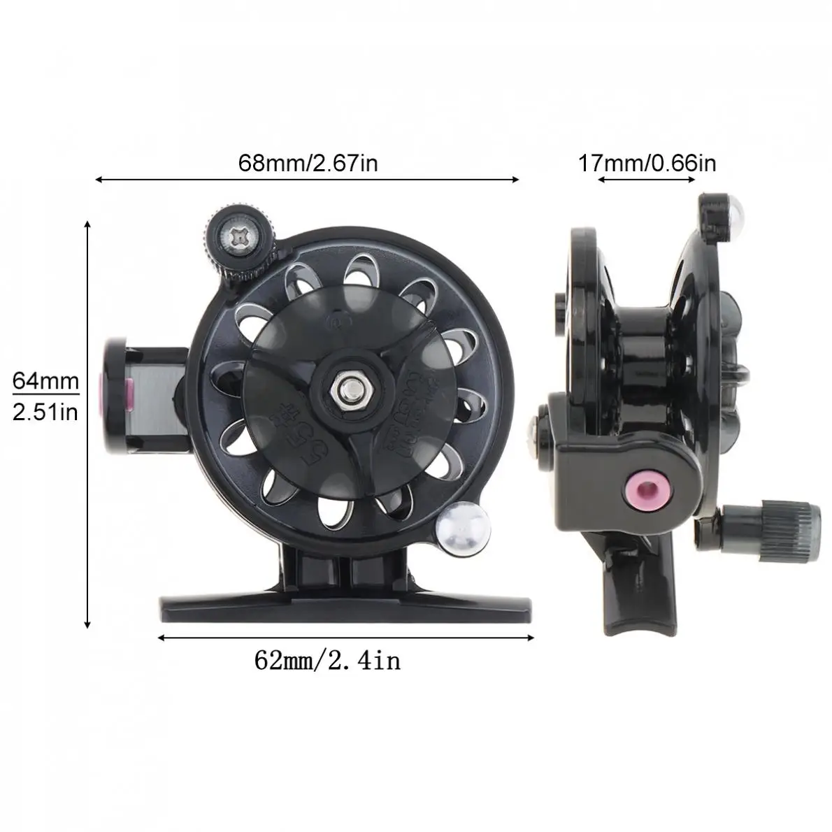 Fly Fishing Reels  High-quality Fly Fish Reel with 2BB Ball Bearing for  Fishing Carp Spool Pesca Fishing Tackle Gear