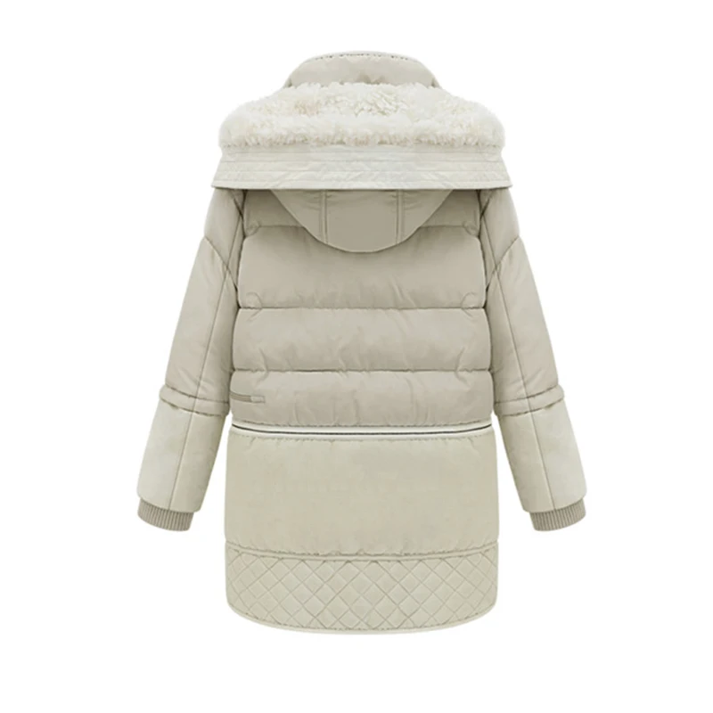 Women Jackets Plus Size Cotton Coat Padded Medium Long Slim Hooded Parkas Female Warm Snow Casual Outerwear Mujer Chaqueta Coat