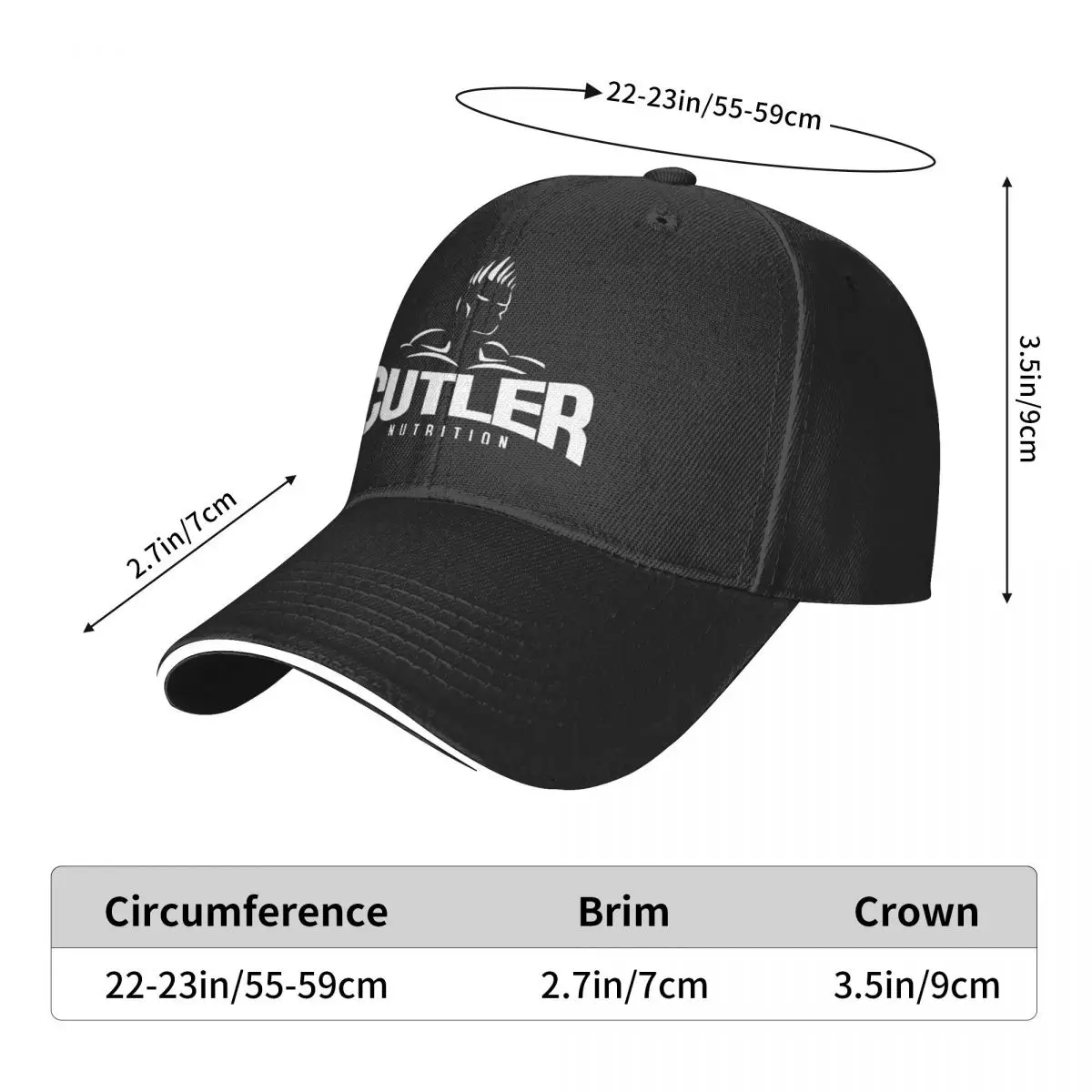 

Baseball Cap Men Cutler Muscle Athletic Workout Bodybuilding Fashion Caps Hats for Logo Asquette Homme Dad Hat for Trucker Cap