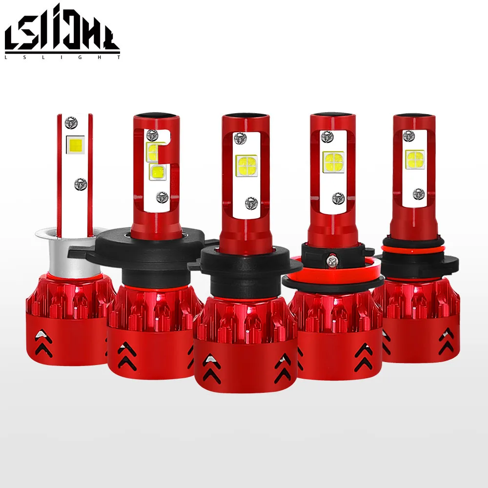Llight MINI HB3 HB4 светодиодный головной фонарь Лампа H1 H4 H7 H11 9005 9006 Автомобильные фары IP68