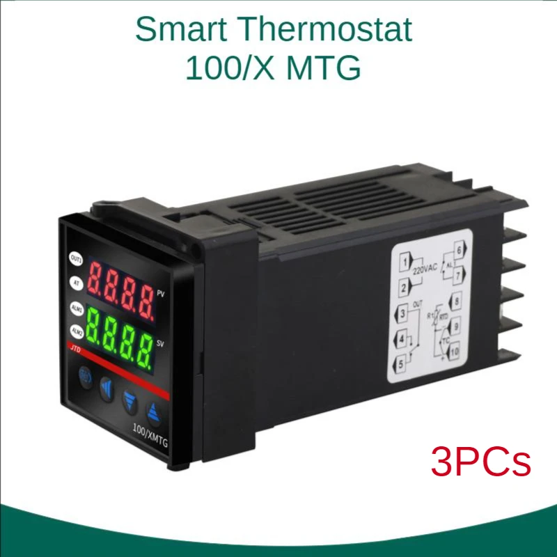 

3pcs Zhilong thermostat 100 / xmtg SSR relay output thermostatic control instrument adjustable thermostat switch