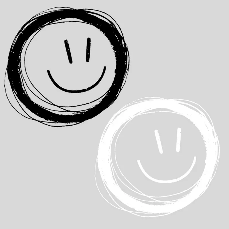 

20x19cm Smiley face Iron on Patches For DIY Heat Transfer Clothes T-shirt Thermal transfer stickers Decoration Printing