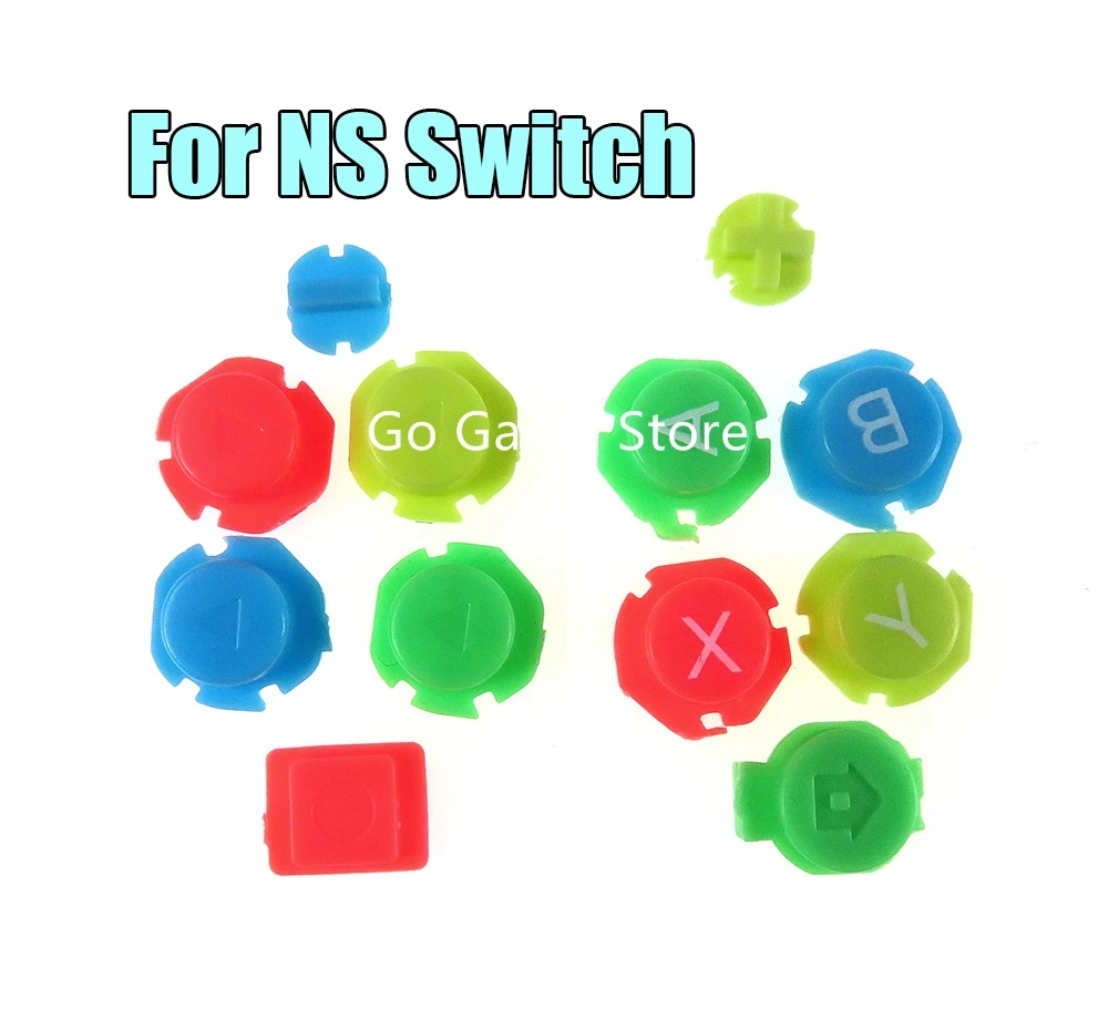 10 комплектов для Nintendo Switch NS ABXY кнопки направления джойстик NX контроллер Joy-con/для