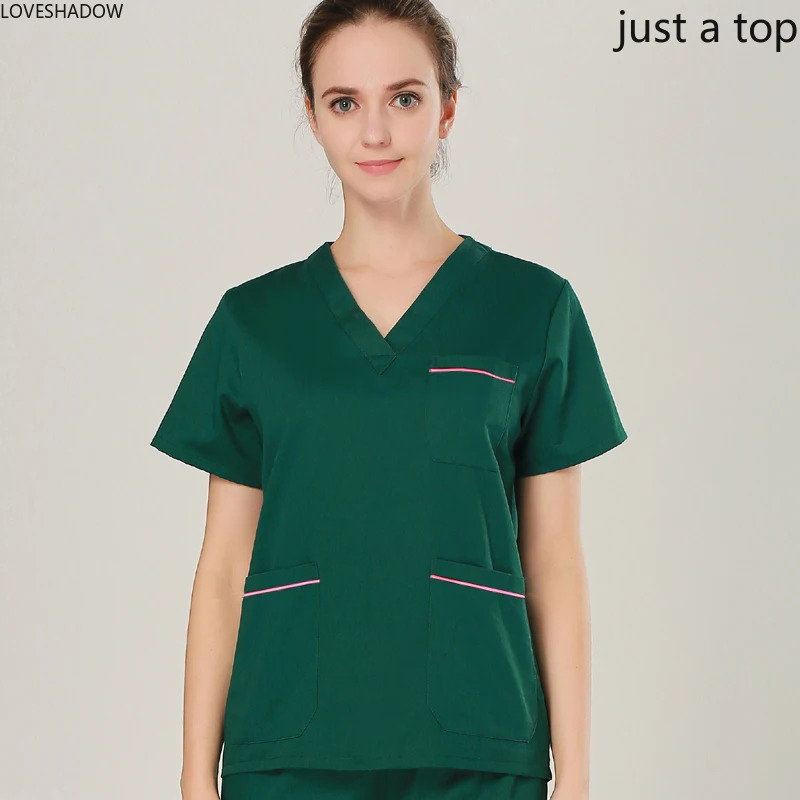 Топ женский из чистого хлопка с коротким рукавом и V образным вырезом|Верх низ