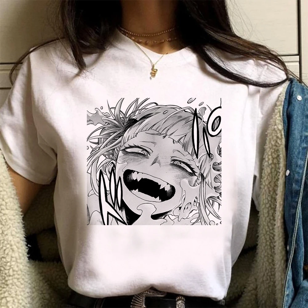 

My Hero Academia Anime Woman T-shirt Fashion Short Sleeve O-neck Tees