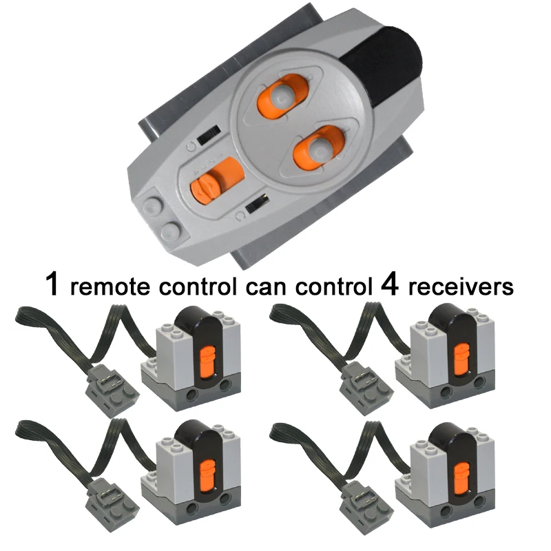 Motor multifunci&oacute;n de alta tecnolog&iacute;a, herramienta 8293 8883, Motor de tren Servo, juegos de modelos PF, bloques de construcci&oacute;n compatibles con todas las marcas-4