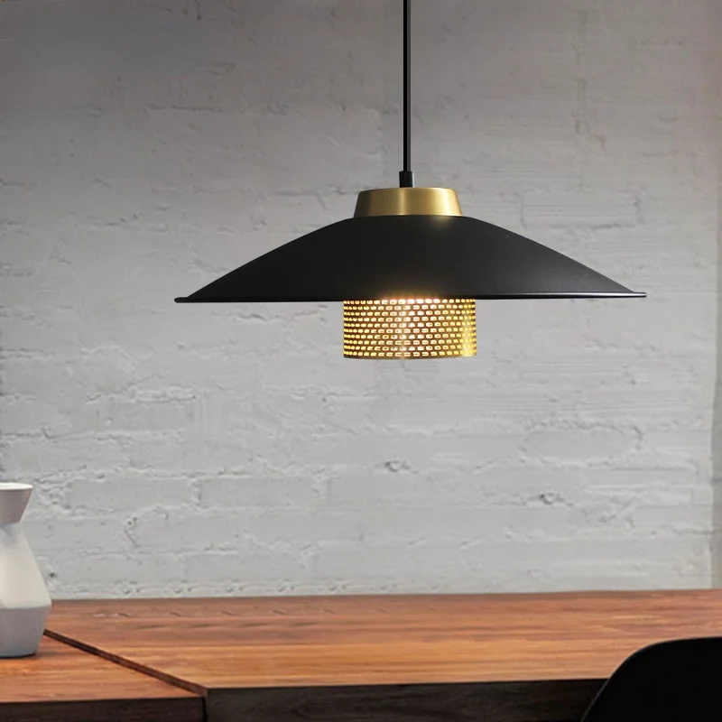 Offerte Lampada Da Sala Da Pranzo A LED Aisilan Lampada A Sospensione In Metallo Artistico Nordico Nuova Versione Minimalista Bar Studio Cafe Lampada A Sospensione Lampada Da Comodino