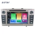 Автомобильный мультимедийный DVD-плеер Aotsr, 2 Din, Android 10, для Toyota Avensis T27 2009-2015, GPS-навигация, стерео радио, автомобильное головное устройство