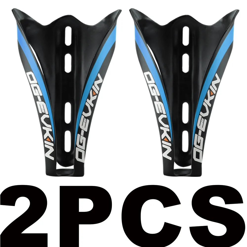 BC-005-Blue-2Pcs OG-EVKIN OG-BC005 карбоновая флягодержатель, Аксессуары для велосипеда, светильник, вес карбонового волокна, флягодержатель для воды, велосипедный держатель для напитков - Цвет: BC-005-Blue-2Pcs