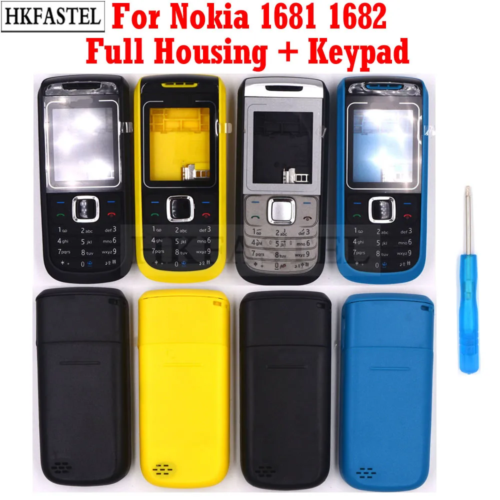 Hkfatel 1681 чехол для Nokia 1682 новый мобильный телефон корпус Чехол + Engilish/Русская