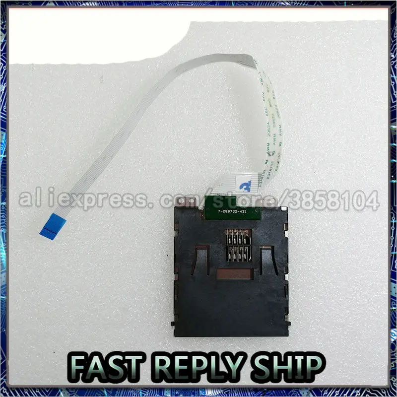 Плата для чтения карт SHELI Dell Latitude E5570 Precision 3510 плата ПК 0R38X1 | Компьютеры и офис