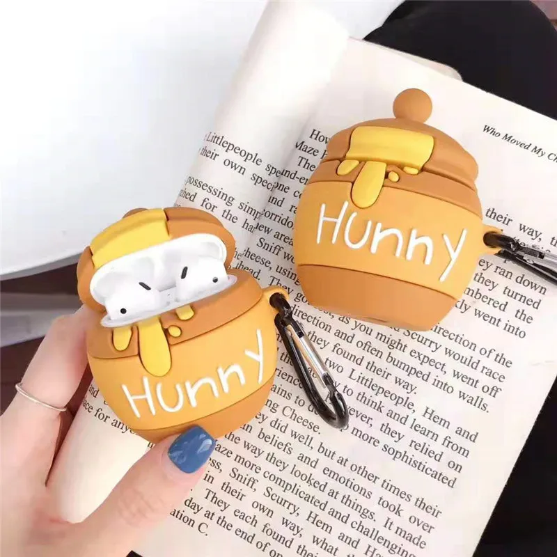 Чехол для наушников 3D Honey Jar AirPods 1 2 3 Pro чехол Airpods зарядного бокса | Электроника