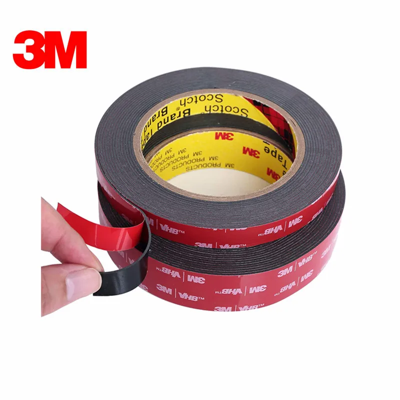 

1.5INX36YD(Pack of 1) Auto Body /3M 5962 Acrylic Foam Tape,Black,for Automotive Application