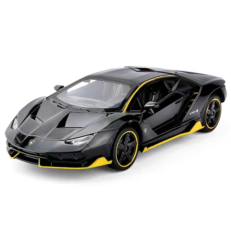 LP770 740 1:32 Lamborghinis Автомобильная модель спортивной машины литой под давлением звук супер гоночный подъёмный хвост горячий автомобиль колесо для детей Томас