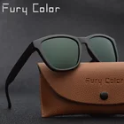 Солнцезащитные очки HD поляризационные для мужчин и женщин UV-400, винтажные классические квадратные ретро солнечные очки для вождения, аксессуары