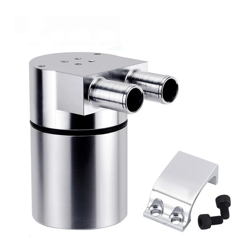 Серебряный алюминиевый озадаченный резервуар для маслоуловителя BMW N54 335 E60 E90 E92 E93