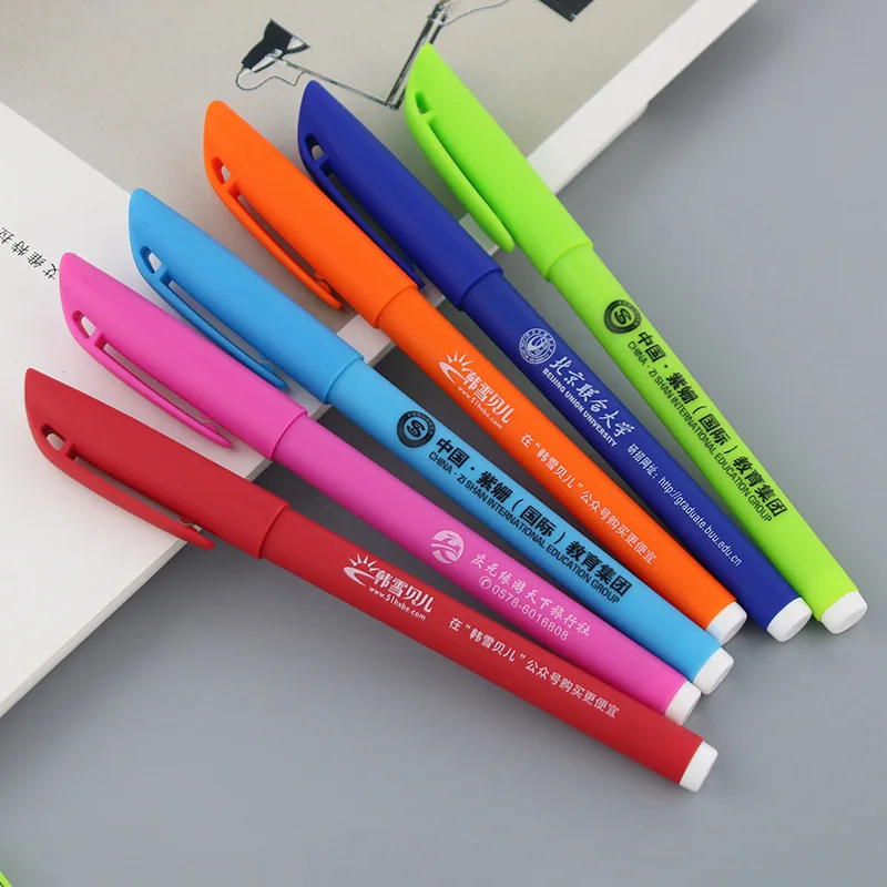 10 pcs small gifts promotional items signature gel pen personality color student | Канцтовары для офиса и дома