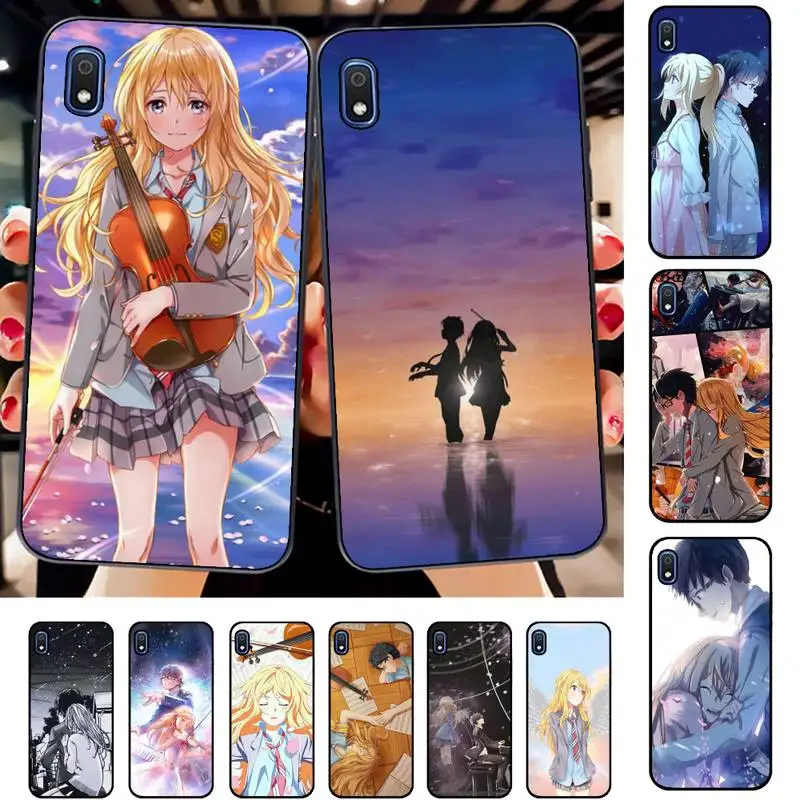 

Yinuoda Your Lie in April Anime Phone Case for Samsung A51 01 50 71 21S 70 31 40 30 10 20 S E 11 91 A7 A8 2018