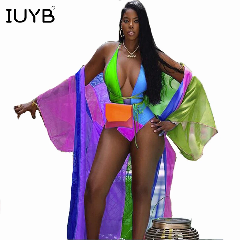 IUYB/весна 2019 хит продаж новый сексуальный пляжный дизайн комплект из 2 предметов